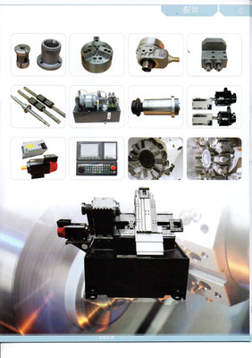 CKX6146D-w刀塔带尾座机 斜床身高配数控车床解析